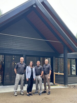 Chalet Horizon du secteur de l'Étape (Groupe CNW/Société des établissements de plein air du Québec) Chalet Horizon du secteur de l'Étape (Groupe CNW/Société des établissements de plein air du Québec)