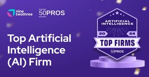 NineTwoThree Named in Top 50 AI Firms in US by Prestigious Industry List 50Pros