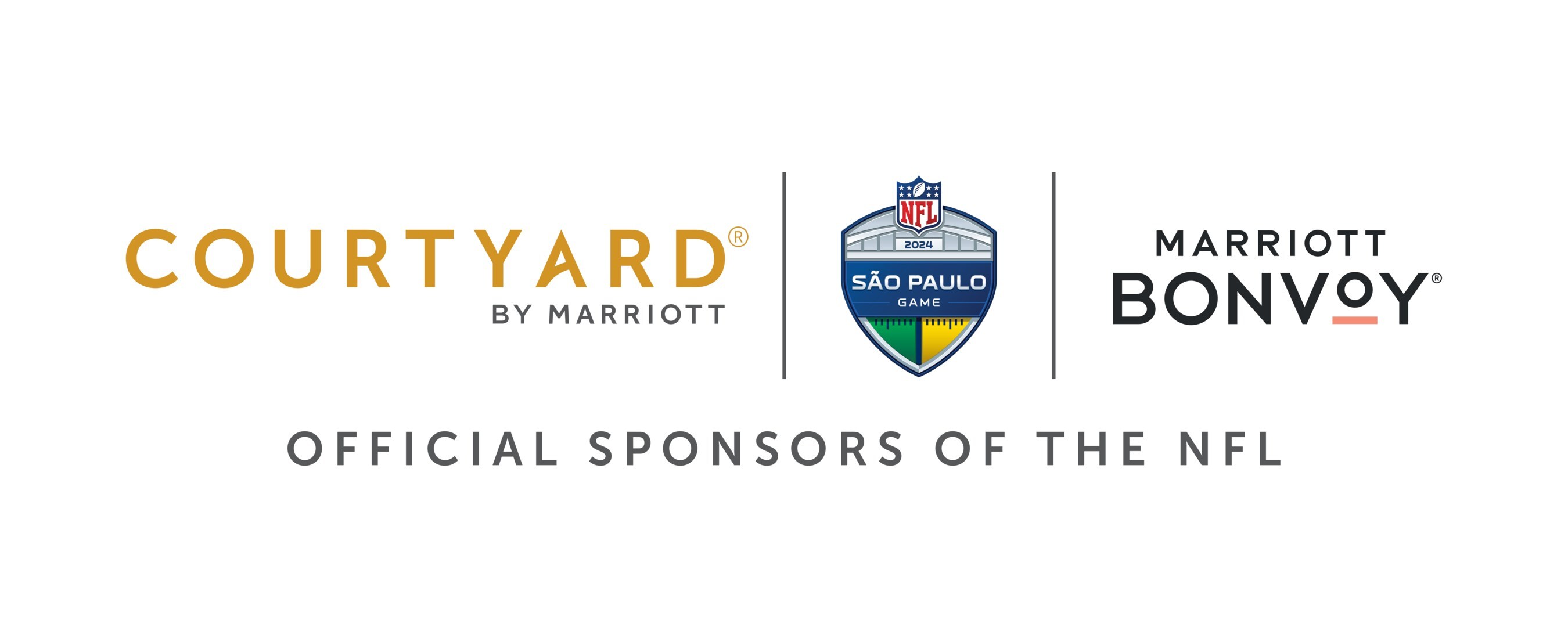 Courtyard by Marriott and Marriott Bonvoy, Official Sponsors of the NFL, gear up to celebrate the first-ever regular season game in Brazil