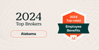 Mployer announces the 2024 winners of the "Top Employee Benefits Consultant Awards" in Alabama