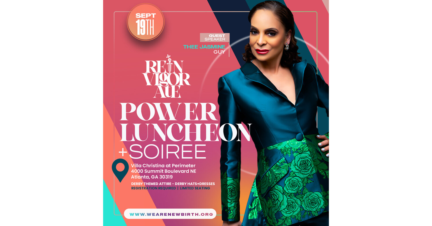 New Birth announces Reinvigorate Women’s Weekend 2024, featuring special guests actress Jasmine Guy, award-winning gospel singer Kierra Sheard Kelly, Fulton County District Attorney Fani Willis, and more