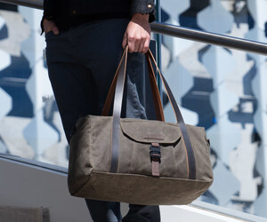 WaterField Unveils the Vitesse Duffel, a Straightforward Carryall in Heritage Waxed Canvas