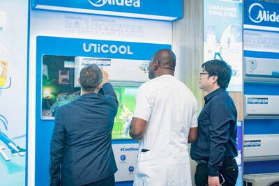 Local dealers show interest in UNICOOL, the latest HVAC product of Midea.