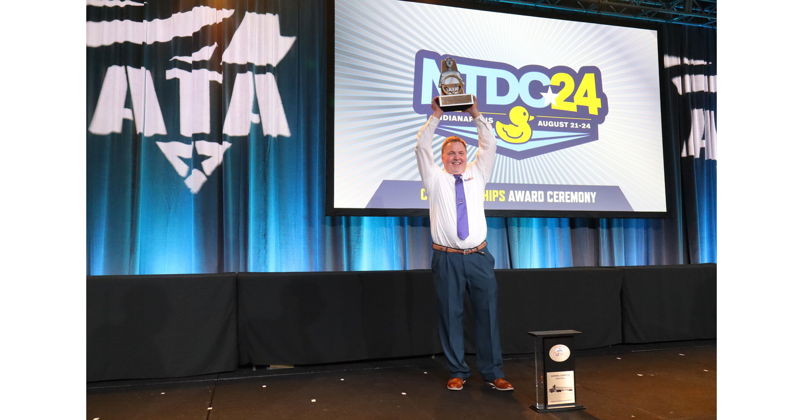 ATA crowns national truck driving champions at the “Super Bowl of Safety”