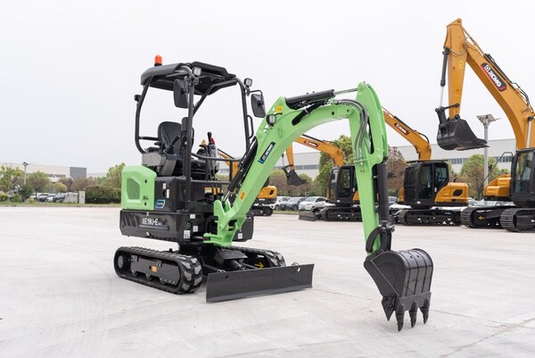 XCMG ha entregado a Alemania un lote de excavadoras eléctricas XE19E hechas a medida para el mercado europeo.