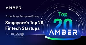 Amber Group Recognized Among Singapore's Top 20 Fintech Startups