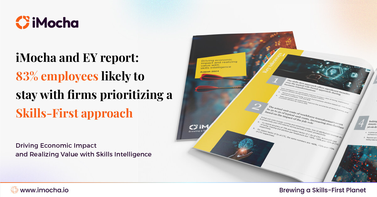 iMocha reports: 83% employees likely to stay with firms prioritizing a Skills-First approach