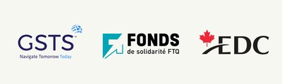 GSTS, FONDS de solidarité FTQ, EDC Logos