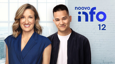 Marie-Christine Bergeron and Jean-Simon Bui. (CNW Group/Bell Media)