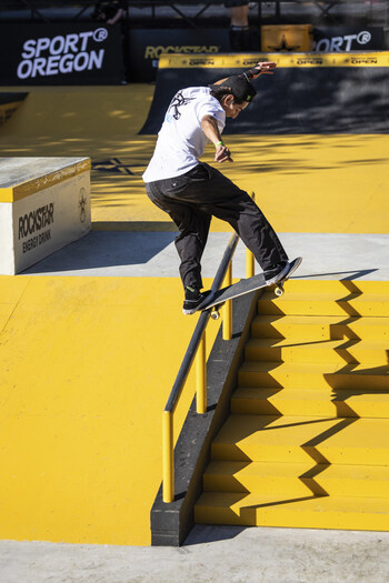 Monster Energy's Jhancarlos Gonzalez Takes $1,500 in Men’s Street Best Trick at the Rock Star Energy Open in Portland, Oregon