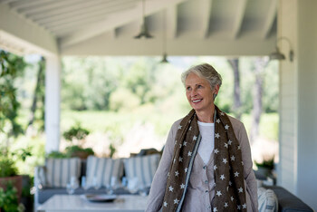 Larkmead Vineyards Proprietor Kate Solari Baker (Photo by Jimmy Hayes)