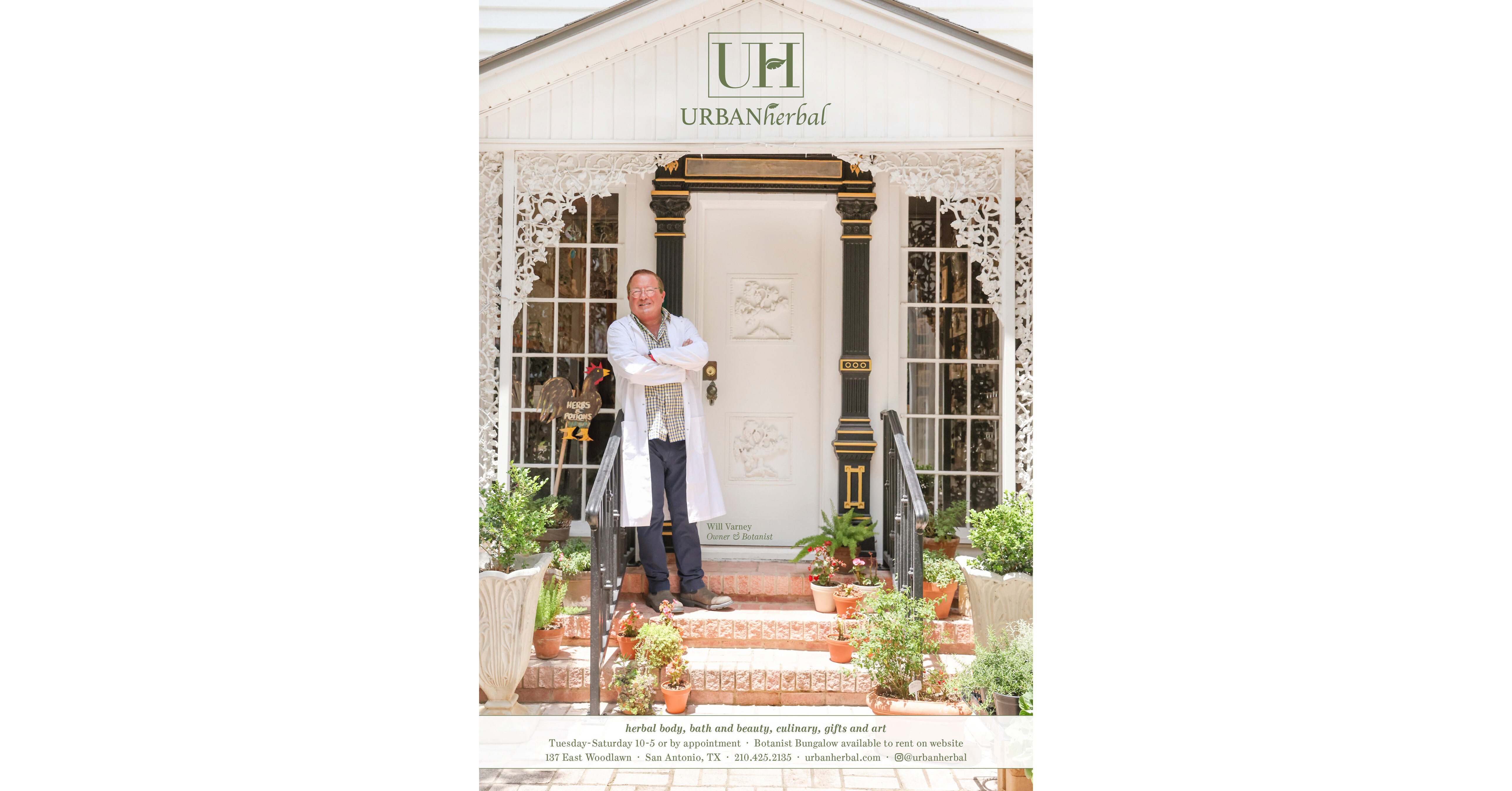 Handcrafted Floricultural Label, URBANHerbal Introduces Its Retail Shop in San Antonio, TX