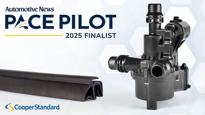 Cooper Standard has been recognized as a 2025 Automotive News PACE Pilot Award finalist for two technologies.