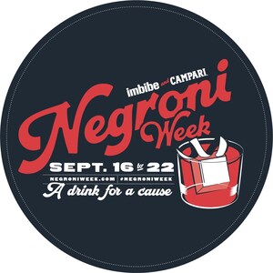 CAMPARI®, THE HEART OF THE NEGRONI, TOASTS THE ICONIC COCKTAIL WITH AFICIONADOS WORLDWIDE DURING 12TH ANNUAL NEGRONI WEEK SEPT. 16-22