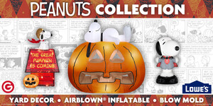 Peanuts Halloween Decorations: Snoopy and the Great Pumpkin Await at Lowe's!