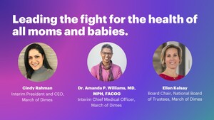 March of Dimes Announces Executive Leadership Changes to Advance US Maternal and Infant Health Initiatives