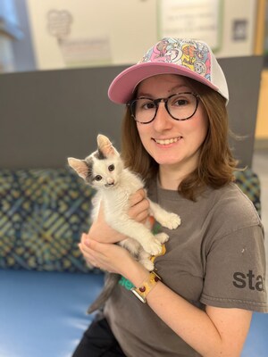 In celebration of National Matchmaker Day, Petco Love and BOBS® from Skechers® recognize the lifesaving work done by adoption coordinators and shelter staff who enable lifechanging bonds every single day for pets in their care like two-month-old “Cutie Patootie” at Jacksonville Humane Society (pictured here with Bianca, Humane Educator).