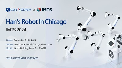 El robot de Han (Han's Robot) en la IMTS 2024