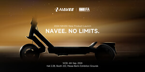 NAVEE to Hold New Product Launch at IFA 2024: Ready to Revolutionize Your Commute?