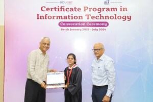 Edunet Foundation's Certificate Program in Information Technology, sponsored by LTI Mindtree Foundation, helps 139 class 10 dropout youth with careers in IT