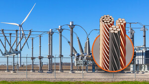 Copper-Clad Steel Conductors Secure Power Grids for Over a Century