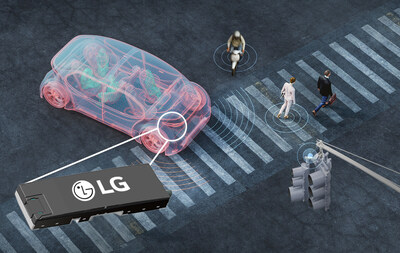 V2X communication through LG's VW Transceiver module