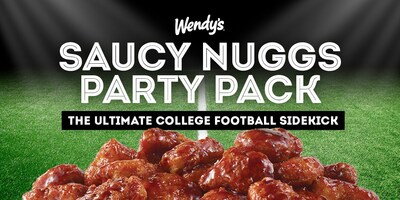 Football Season Gets Saucy with Wendy's New Saucy Nuggs Party Pack Beginning August 27