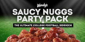 Saucy Season: Wendy's New Saucy Nuggs Party Pack Drops Just in Time for Football Fans