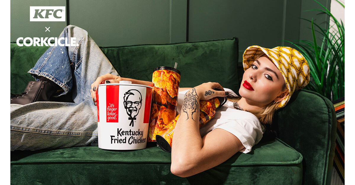 Corkcicle Announces Limited-Edition KFC® Collaboration Featuring Drinkware and Ice (or Hot Chicken) Bucket Corkcicle Announces Limited-Edition KFC® Collaboration Featuring Drinkware and Ice (or Hot Chicken) Bucket