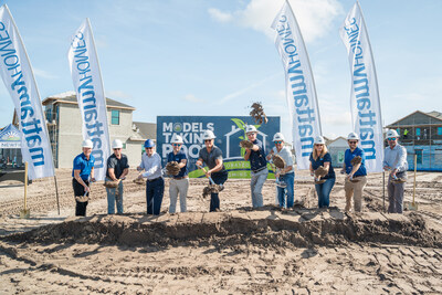 Mattamy Homes has broken ground on Rosette Park, the first residential neighborhood in its Newfield master-planned community located within Palm City, Florida. (CNW Group/Mattamy Homes Limited)