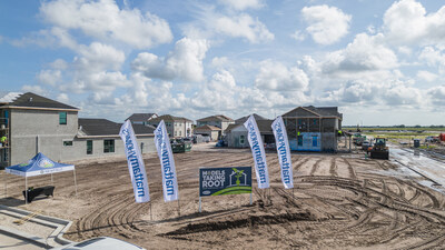 The Rosette Park welcome center, 15 model homes and several quick move-in homes are currently under construction. The welcome center and model homes are slated for completion this fall when sales are expected to begin, and the first homes will be available for move-in later this year. (CNW Group/Mattamy Homes Limited)