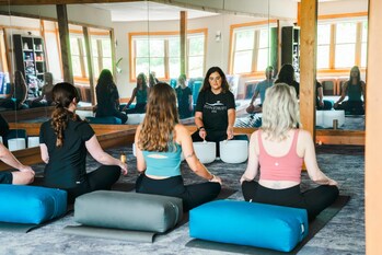 Group Sound Bath Session at Eagle Ridge Resort and Spa