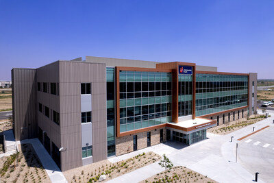 Exterior shot of East Crossroads Medical Outpatient Building