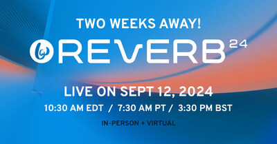 Bandwidth's Reverb24 worldwide livestream Sept. 12 at 10:30 am EDT will showcase the launch of the company's next-generation Universal Platform along with new technologies, capabilities and partnerships for enterprises to deliver seamless global experiences.