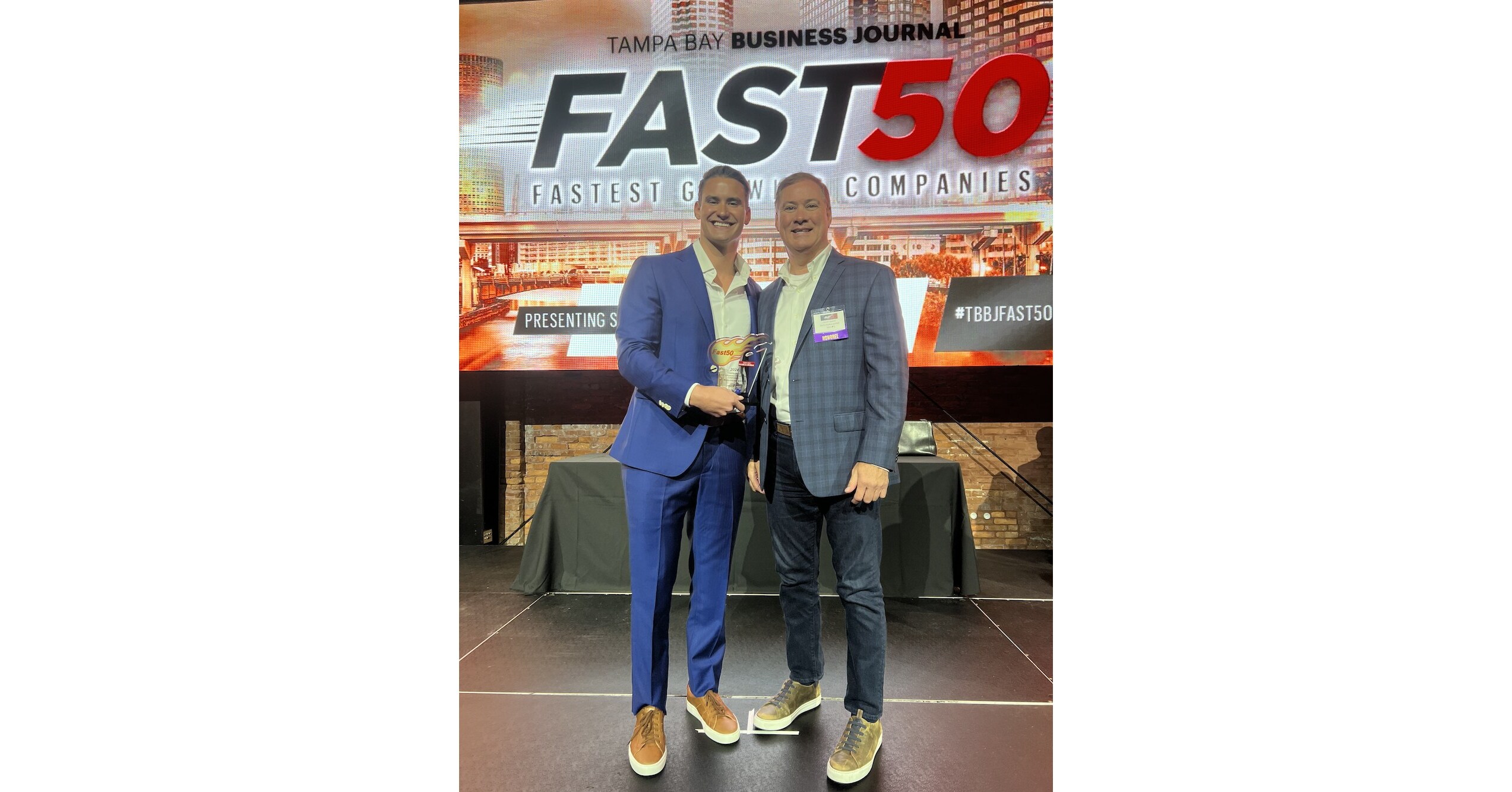 Revive Kitchen and Bath was named the fastest growing company in 2024 as part of the Tampa Bay Business Journal’s Fast 50.