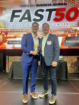 Revive Kitchen and Bath was Awarded the #1 Fastest Growing Company in 2024 for the Tampa Bay Business Journal's Fast 50