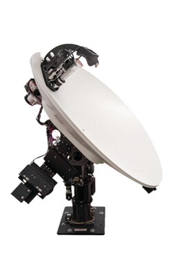 Orbit's OceanTRx 7MIL – 2.2m/7.2' Ruggedized Maritime VSAT System