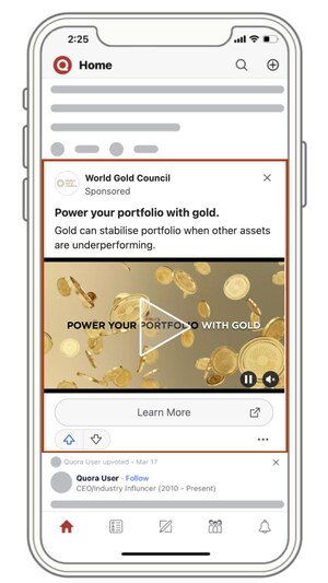 World Gold Council's Campaign on Quora: A Comprehensive Success Story