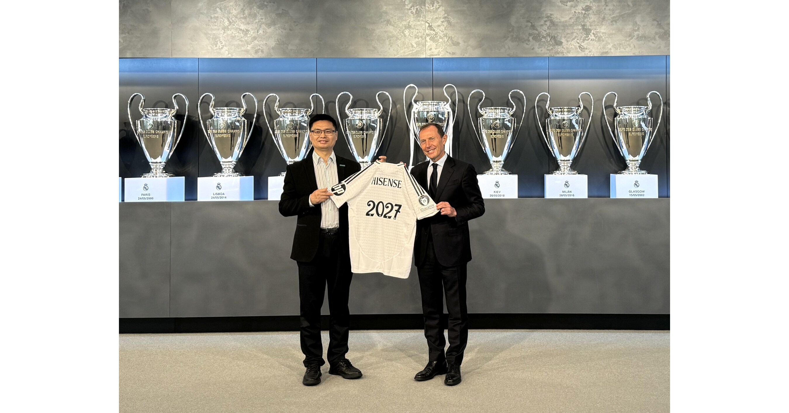 Hisense se st&aacute;v&aacute; nov&yacute;m ofici&aacute;ln&iacute;m sponzorem Realu Madrid