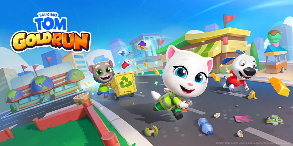 Outfit7 Joins Green Game Jam 2024: Talking Tom & Friends Go Green