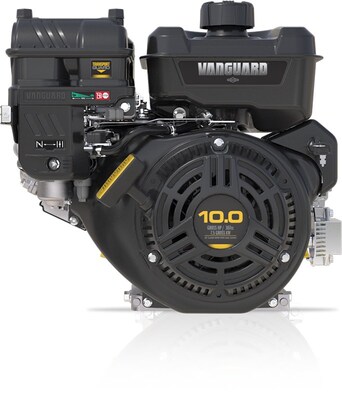 The Vanguard 300 single-cylinder horizontal shaft engine offers 307cc and 10.0 Gross HP*. With the addition of the 307cc option to its single-cylinder lineup, Vanguard can now offer original equipment manufacturers (OEMs) the ability to power their full product line with one engine brand.