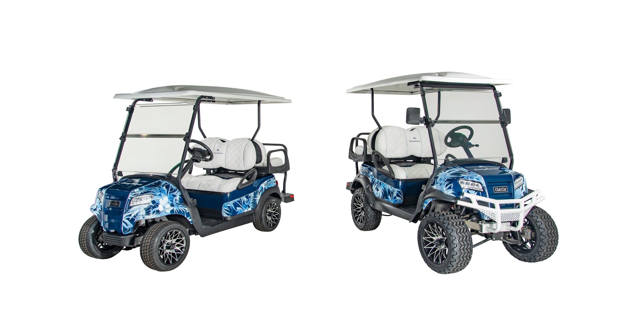 Tommy Bahama x Club Car Special Edition Onward Car Now Available