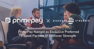 PrimePay Named as Exclusive Preferred Payroll Partner of Discover Strength