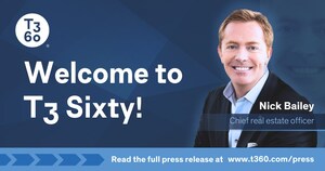 Nick Bailey Joins T3 Sixty as Chief Real Estate Officer