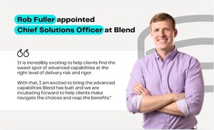 Amidst Exponential AI Growth, Blend Creates Chief Solutions Officer Role- Appoints ex-Accenture Leader