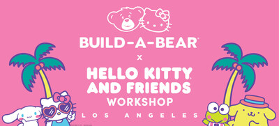 The grand opening of the new Build-A-Bear x Hello Kitty® and Friends Workshop, situated in the prestigious Westfield Century City in Los Angeles, is expected to occur in time to celebrate Hello Kitty’s November anniversary with special events and exclusive products along with the personalized, memorable, “building” process for which Build-A-Bear is known.