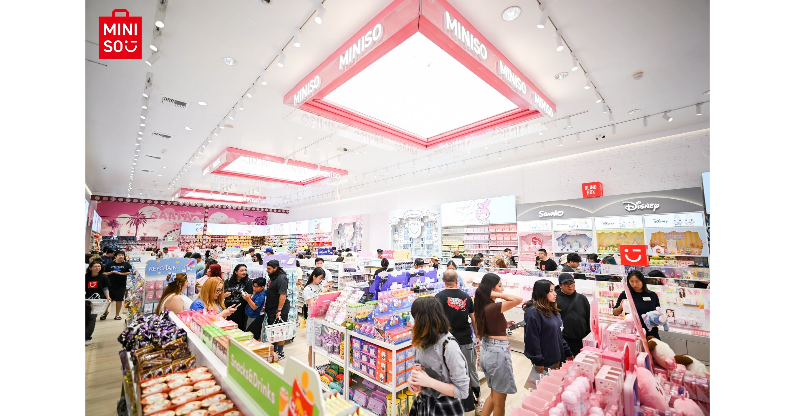 MINISO Unveils 200th U.S. Store in Santa Monica, Highlighting Continued Expansion and Strategic IP Collaborations