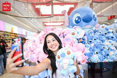 Disney Stitch IP collection zone (PRNewsfoto/MINISO)