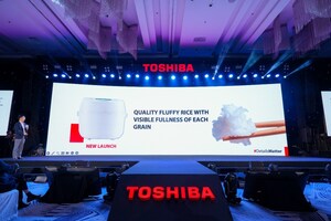 TOSHIBA Unveils the Dew Series, Enhancing Rice Cooking with Patented Technology