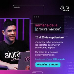 Alura Latam abre plazas para taller de Programación con certificación gratuita